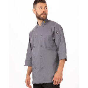 Grey Chef Coat